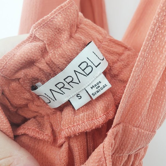 Diarrablu Sustainable UMY Convertible Jumpsuit Solid Salmon Pink Small - Picture 9 of 10